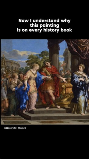 Caesar Restoring Cleopatra to the Throne of Egypt. (c. 1637) By Pietro da Cortona