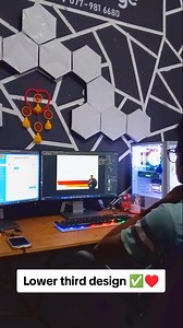 17 reactions · 6 comments | Lower Third Design එකක් බලමුද..? ✅♥️...