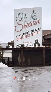 Step inside Tis the Season in Berlin, Ohio – where it’s Christmas every day of the year! From twinkling trees and classic ornaments to cozy village displays and nostalgic holiday décor, this three-story wonderland is the perfect place to spark your festive spirit. ✨🎄 • • • @tistheseasonberlin | Ohio Amish Country