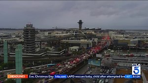 Storm causes more than 100 delays at LAX
