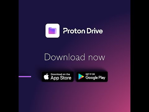 Proton Drive launches on iOS and Android!