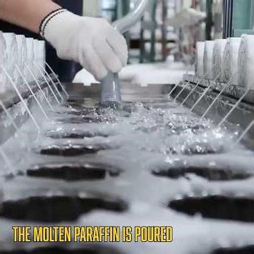 How It’s Made? Paraffin Wax Candle Making Process in a Korean Factory #factory #asmr #candles