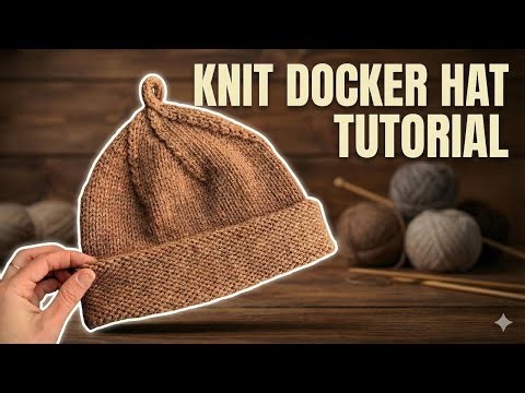 Knit Bus Driver / Docker Hat