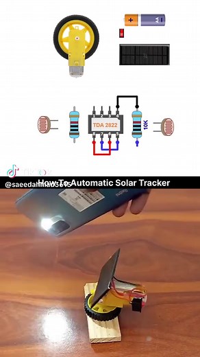 Cómo hacer un seguidor solar automático
