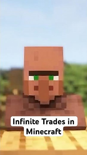Infinite Trades with Villagers in Minecraft (only Java)