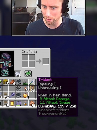 Exploring Tridents and Villagers in Minecraft