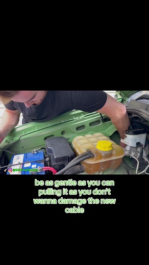 How to Fix a Stuck Bonnet & Replace Cable (Part 2)