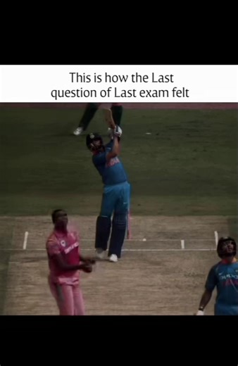 The last question of exam pov: Virat kohli ❤️🔥 #cricket