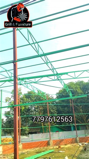 Roof Truss Design and Price | Cost Shed 60ft x 85ft Warehouse metal roofing. #viral #reels #YouTube