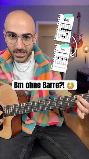 Bm without a barre?! The easiest grip ever 🔥