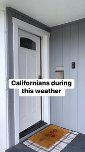 When Californians get some cold 🤣 #weather #coldweather #rain #comedy | Jay Mendoza