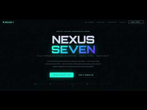 NEXUS 7 — an advanced real-time resource allocation system