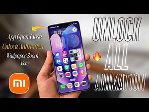 UNLOCK ALL Animation In Any Xaiomi, Redmi & Poco Phone's ✅ 100% Working Trick 2026 Hyperos Animation