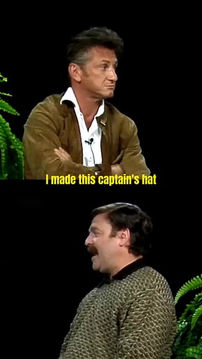 10K views · 151 reactions | Sean Penn's Pug with a Captain's Hat! | Between 2 Ferns Clips | Facebook