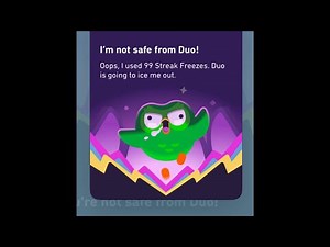 The reason why I’m not safe (I’M SORRY DUO) duolingo 2024 year in review