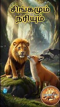 TAMIL STORIES | சிங்கமும் நரியும் | LION & FOX | TAMIL MORAL STORY | FAIRY TALES | பஞ்சதந்திர கதைகள்
