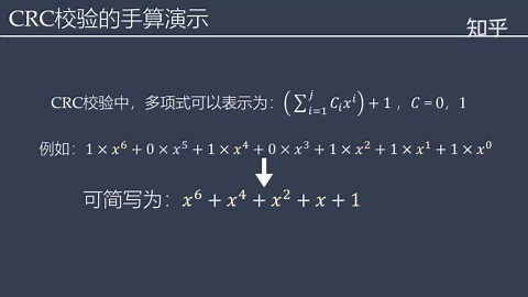 CRC校验（手算与直观演示）