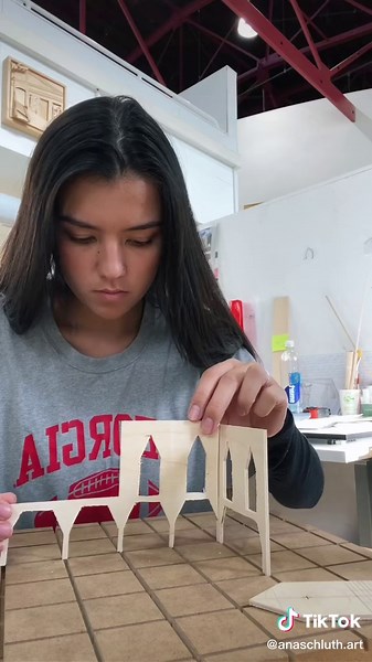 made the flying buttresses wrong 😬 #architecture #model #fyp #foryou #foryoupage