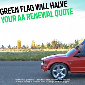 Sick of paying extra? Get award-winning cover at half the price with 50% off your AA or RAC renewal quote | Green Flag