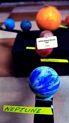 Planets in the Solar system for school Project.