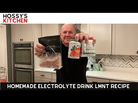 Homemade Electrolyte Drink LMNT Recipe