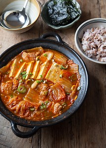Kimchi Jjigae with Pork (Authentic Korean Kimchi Stew) | Beyond Kimchee