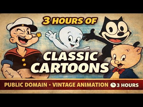 🎞️ 3 Hours of Cartoon Classics Vol. 5 | 25 Favorite Public Domain Cartoons