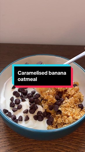 Caramelised Banana Oatmeal: Your New Morning Obsession