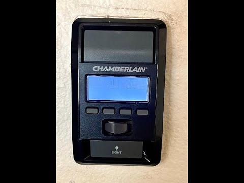 Fixing the display on Chamberlain wall control panel