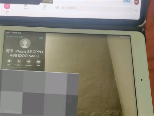 iPad Mini 3 iOS 12 FaceTime视频通话