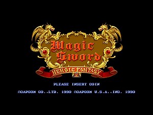 Magic Sword: Heroic Fantasy 1CC (USA) [Arcade] - Score: 12.0M