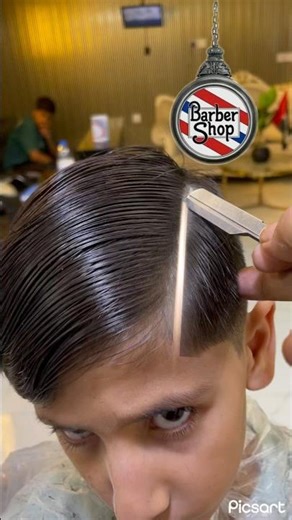 Haircutting line: How to Create Crisp Lines at Home (Easy) #cuttinghair #sidecut