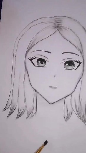 Easy Anime Drawing Tutorial for Beginners 💜