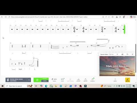 Lalrinhlua ft Mastea, Ben Opa - Thih leh dam inkar Guitar Tab