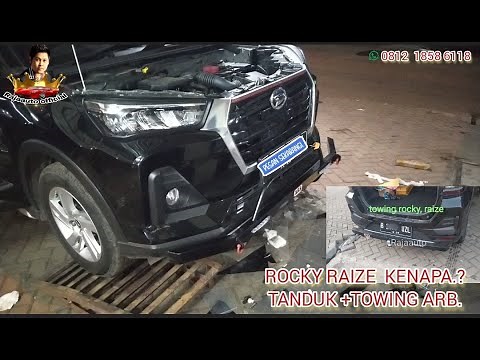 ROCKY RAIZE KENAPA..? PASANG TANDUK+TOWING.