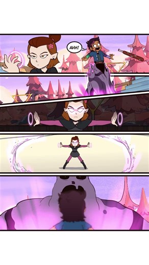 😂Amity vs Luz The Ultimate Duel #huntertoh #theowlhouse #toh #moringmark #owlhousecomic