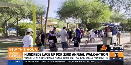 Walk-a-thon supports children and families in Phoenix