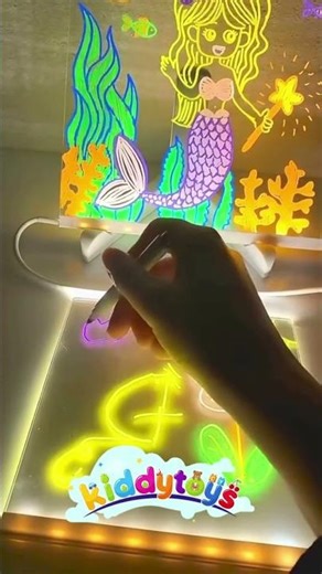 Make Homework FUN With This Simple Trick 📚✨ | LED Glow Board | KiddyToys
