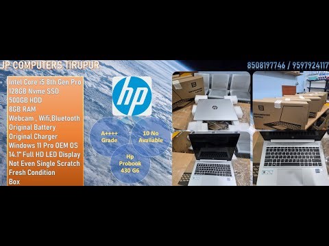 HP Probook 430 G6 A+++Grade Laptop,intel Core i5 8th Gen Pro,128GB SSD,500GB HDD,8GB RAM,Box