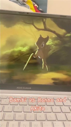 Bambi vs Ronno! #disney #bambi2 #animash