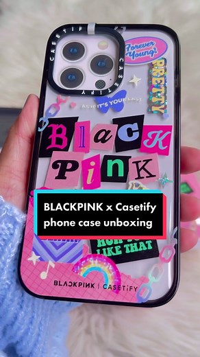 BLACKPINK x Casetify Phone Case Unboxing