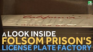 Behind the walls of Folsom State Prison lies the largest license plate factory in the U.S., where inmates turn out 45,000-50,000 plates a day. See how your license plates are made >> https://goo.gl/oZtrqR CACorrections CalPIA | KCRA 3