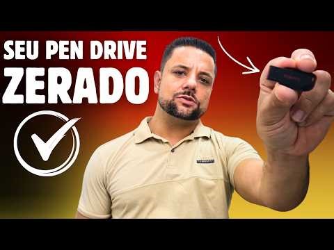 MÉTODO FORÇADO! 🔥 Como Formatar Pen Drive SanDisk pelo CMD no Sistema Windows