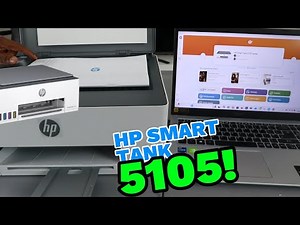 How To Scan with HP Smart Tank 5105 To Computer, Save PDF and Print Double sided!