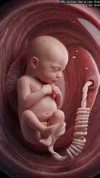 Baby Development Week 15 – 3D Belly Animation