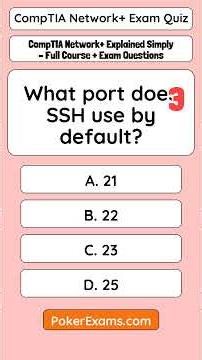 CompTIA Network+ Explained Simply Full Course + Exam Questions