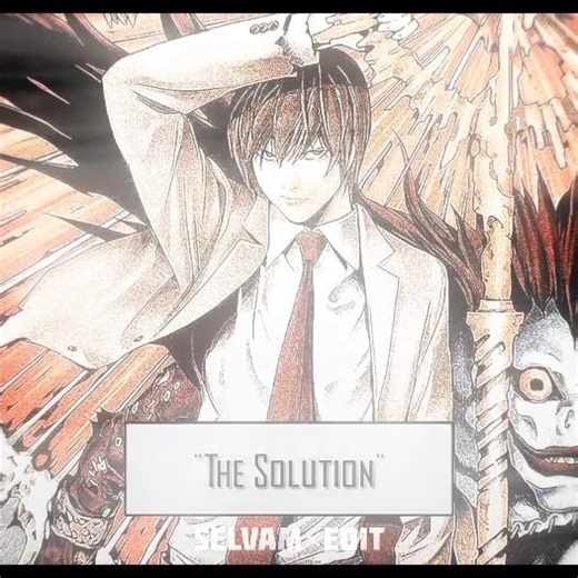 Light Yagami is The Solution 🍎 | Death Note AMV #anime #edit