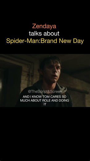 Zendaya’s HILARIOUS Response to Spider-Man: Brand New Day Spoilers! 🕷️😂 #shorts #zendaya #hollywood