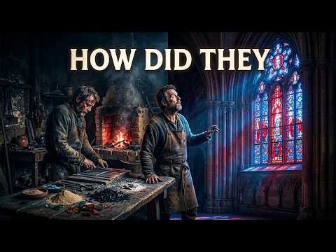 Medieval Blueprint How Did They Make Stained Glass Without Modern Tools (Complete Process)