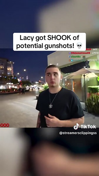 Some scared ass streamer 💀 #lacy #scared